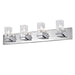 Dainolite Canada - Four Light Vanity - Veronica - Polished Chrome- Union Lighting Luminaires Decor