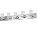 Dainolite Canada - Five Light Vanity - Veronica - Polished Chrome- Union Lighting Luminaires Decor