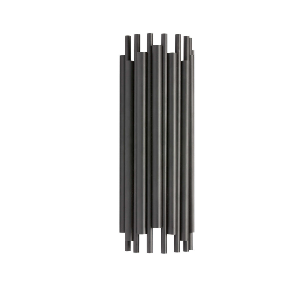 Dainolite Canada - Two Light Wall Lamp - Weslyn - Matte Black- Union Lighting Luminaires Decor