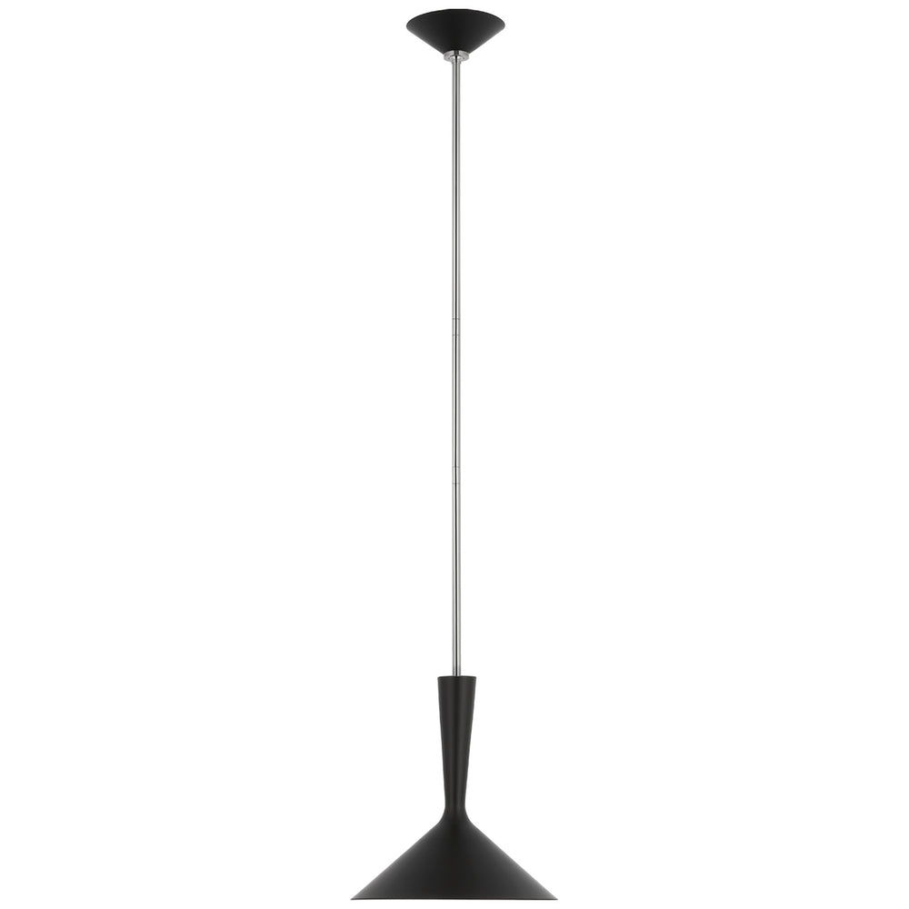 Visual Comfort Signature Canada - LED Pendant - Rosetta - Matte Black and Polished Nickel- Union Lighting Luminaires Decor