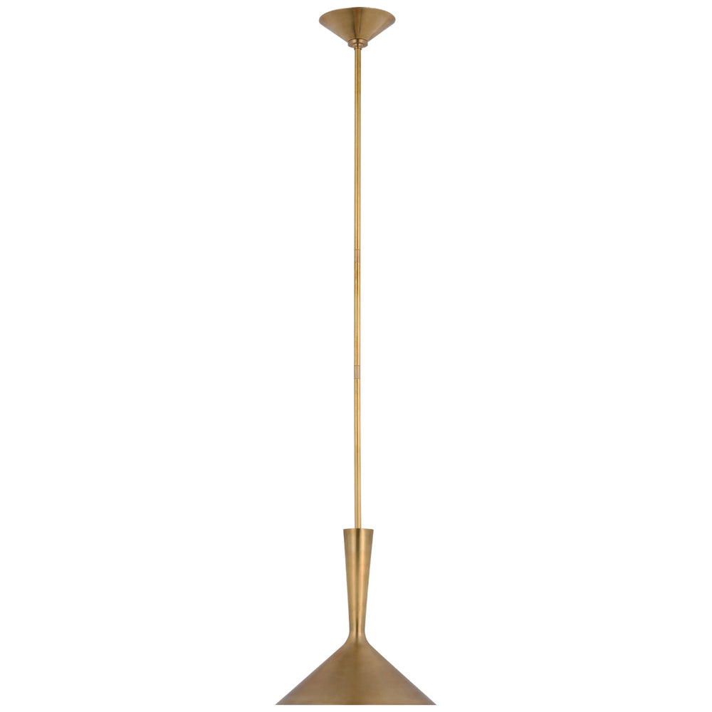 Visual Comfort Signature Canada - LED Pendant - Rosetta - Hand-Rubbed Antique Brass- Union Lighting Luminaires Decor