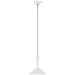 Visual Comfort Signature Canada - LED Pendant - Rosetta - Matte White and Polished Nickel- Union Lighting Luminaires Decor