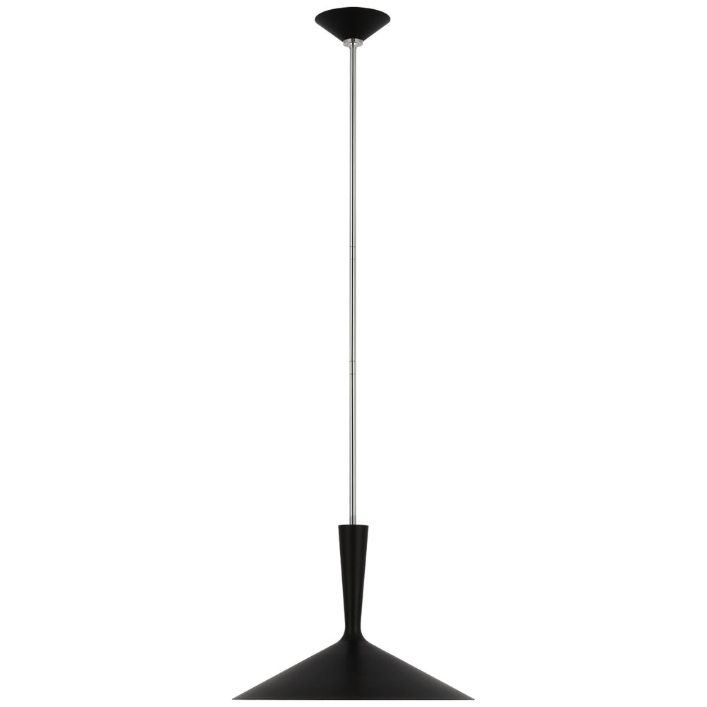 Visual Comfort Signature Canada - LED Pendant - Rosetta - Matte Black and Polished Nickel- Union Lighting Luminaires Decor