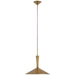Visual Comfort Signature Canada - LED Pendant - Rosetta - Hand-Rubbed Antique Brass- Union Lighting Luminaires Decor