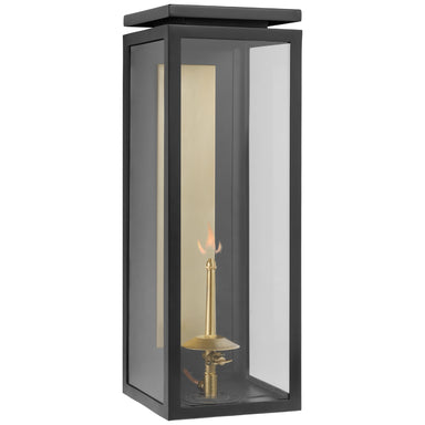 Visual Comfort Signature Canada - Gas Wall Lantern - Fresno Gas - Matte Black- Union Lighting Luminaires Decor