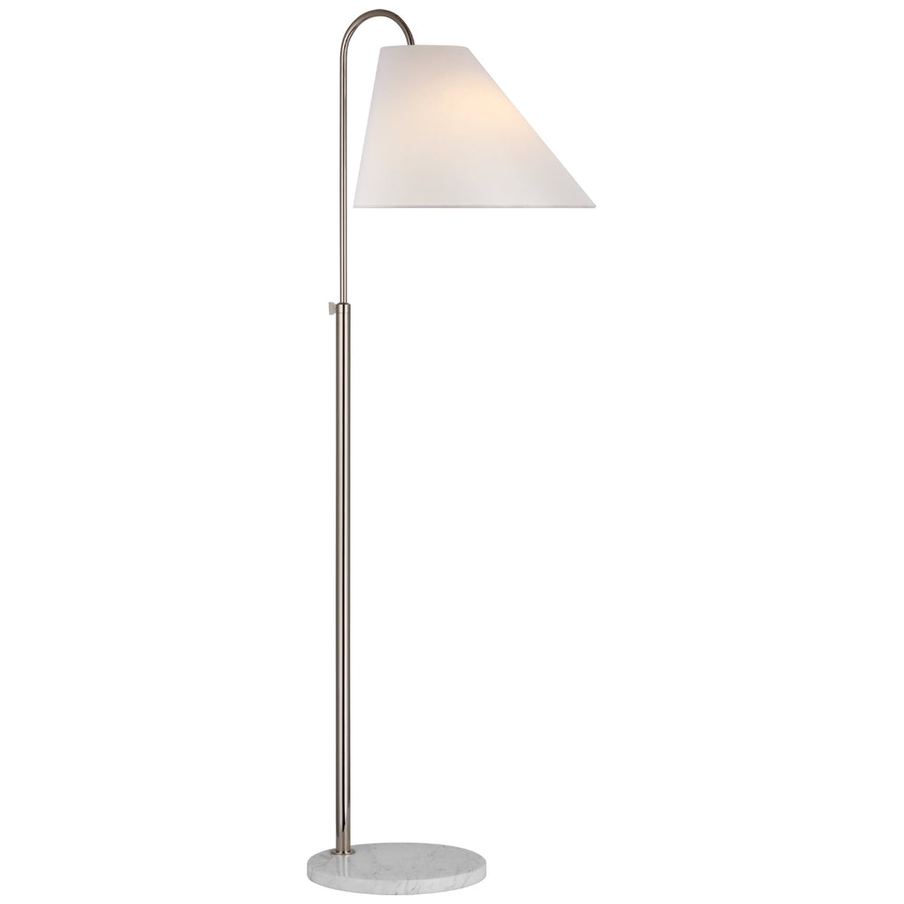 Visual Comfort Signature Canada - LED Floor Lamp - Kinsley - Polished Nickel- Union Lighting Luminaires Decor