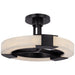 Visual Comfort Signature Canada - LED Semi-Flush Mount - Covet - Bronze and Alabaster- Union Lighting Luminaires Decor