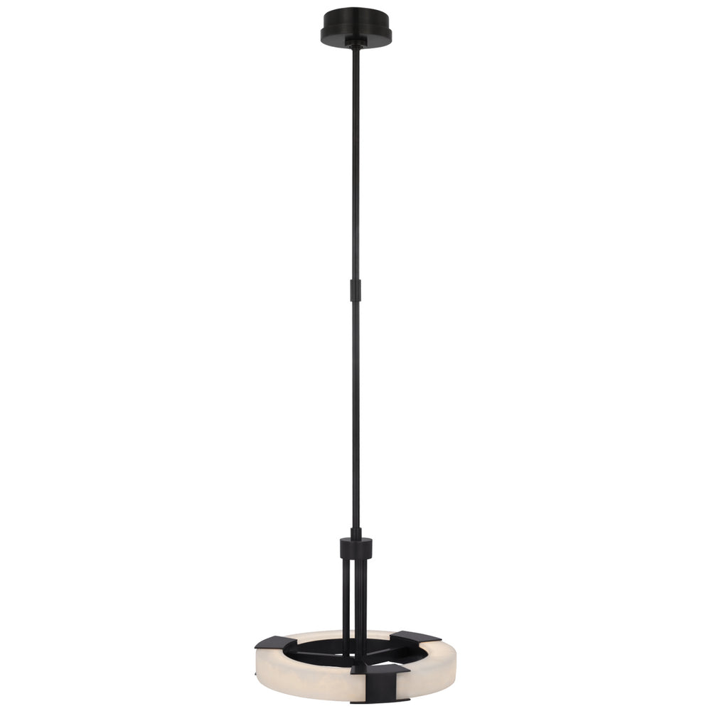 Visual Comfort Signature Canada - LED Pendant - Covet - Bronze and Alabaster- Union Lighting Luminaires Decor