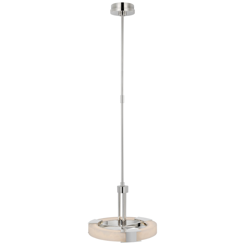 Visual Comfort Signature Canada - LED Pendant - Covet - Polished Nickel and Alabaster- Union Lighting Luminaires Decor