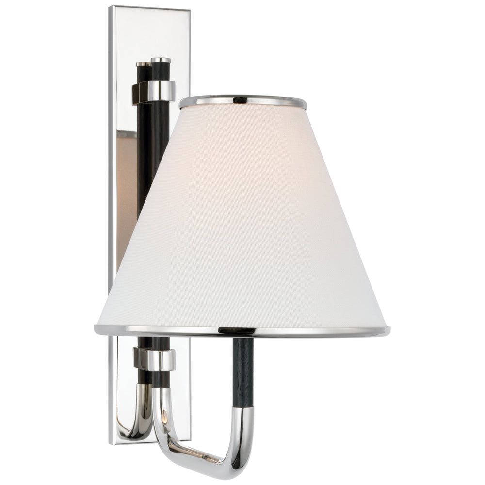 Visual Comfort Signature Canada - LED Wall Sconce - Rigby - Polished Nickel and Ebony- Union Lighting Luminaires Decor