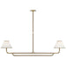 Visual Comfort Signature Canada - LED Chandelier - Rigby - Soft Brass and Natural Oak- Union Lighting Luminaires Decor