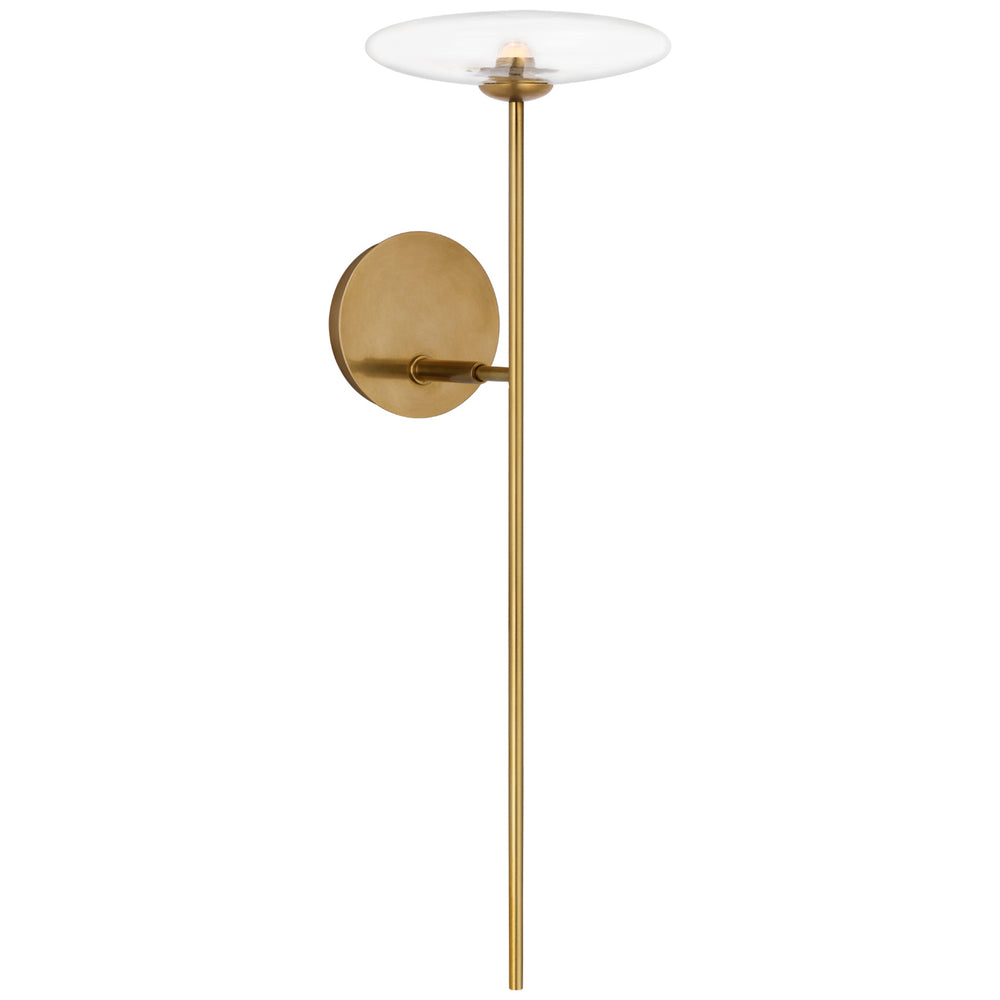 Visual Comfort Signature Canada - LED Wall Sconce - Calvino - Hand-Rubbed Antique Brass- Union Lighting Luminaires Decor