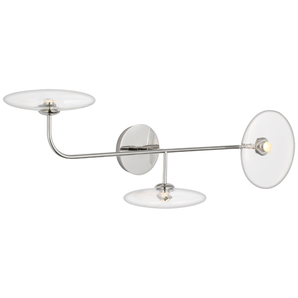 Visual Comfort Signature Canada - LED Wall Sconce - Calvino - Polished Nickel- Union Lighting Luminaires Decor