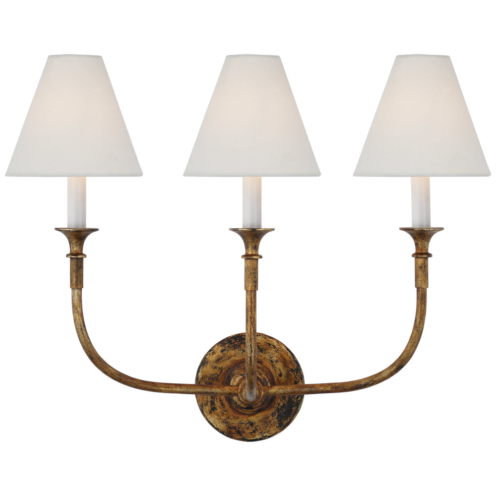 Visual Comfort Signature Canada - LED Wall Sconce - Piaf - Antique Gild- Union Lighting Luminaires Decor