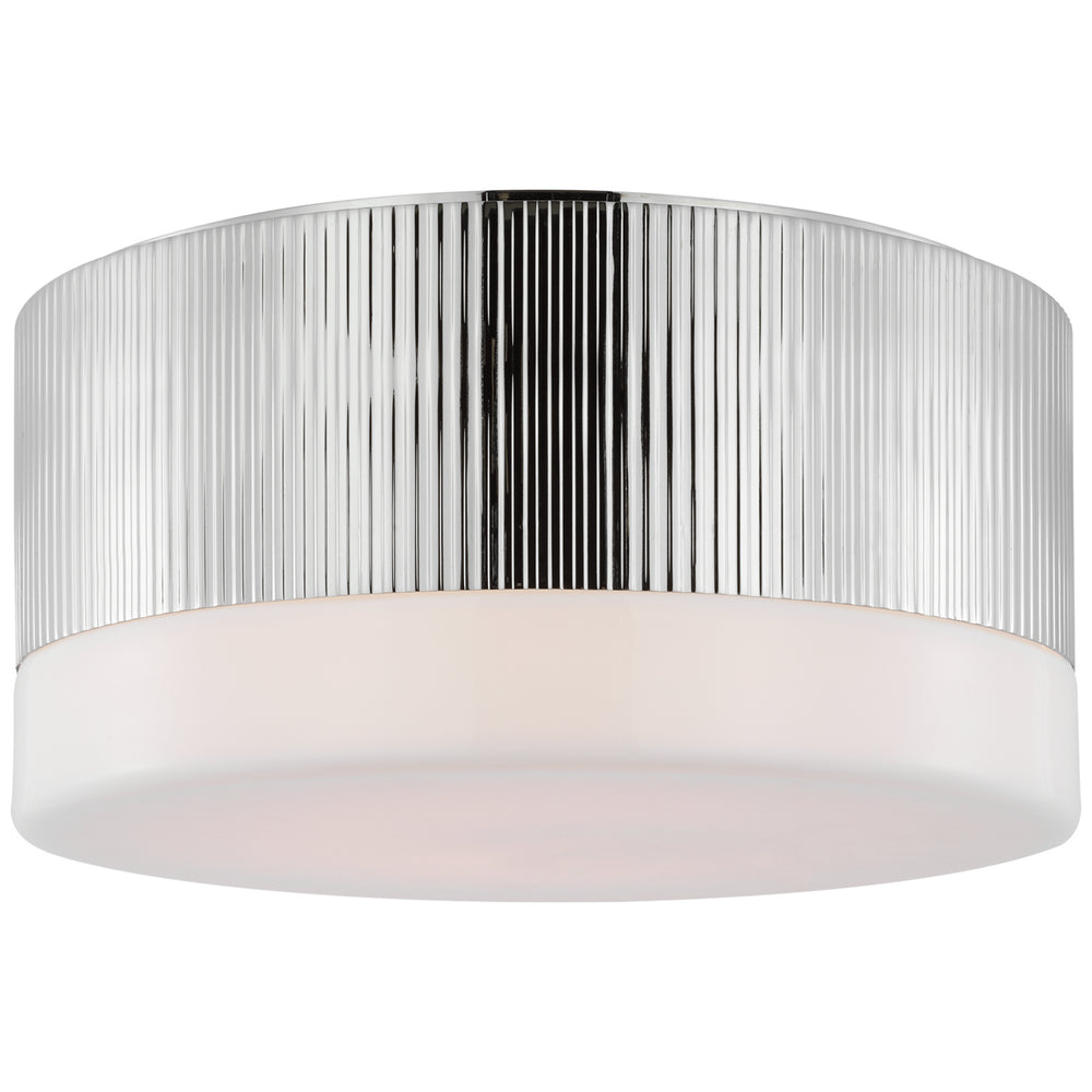 Visual Comfort Signature Canada - LED Flush Mount - Ace - Polished Nickel- Union Lighting Luminaires Decor