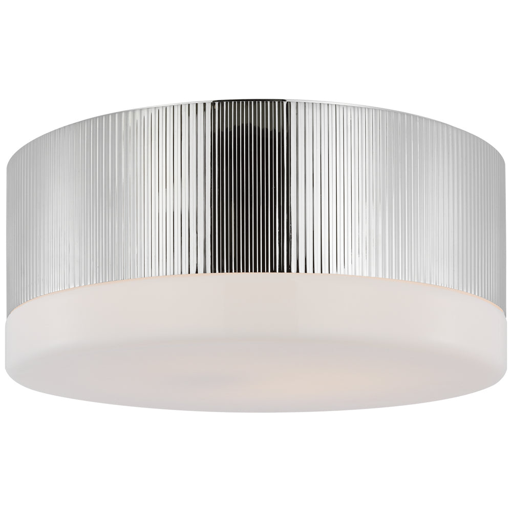 Visual Comfort Signature Canada - LED Flush Mount - Ace - Polished Nickel- Union Lighting Luminaires Decor