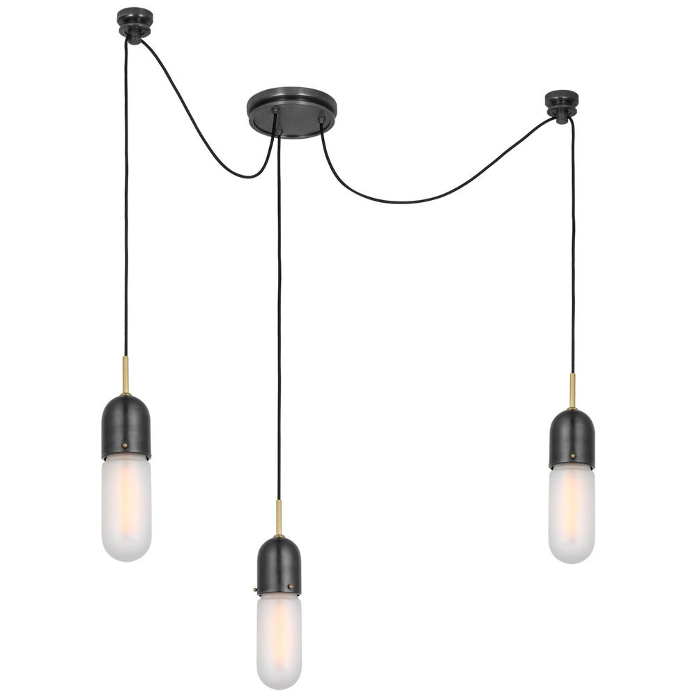 Visual Comfort Signature Canada - LED Pendant - Junio - Bronze and Brass- Union Lighting Luminaires Decor