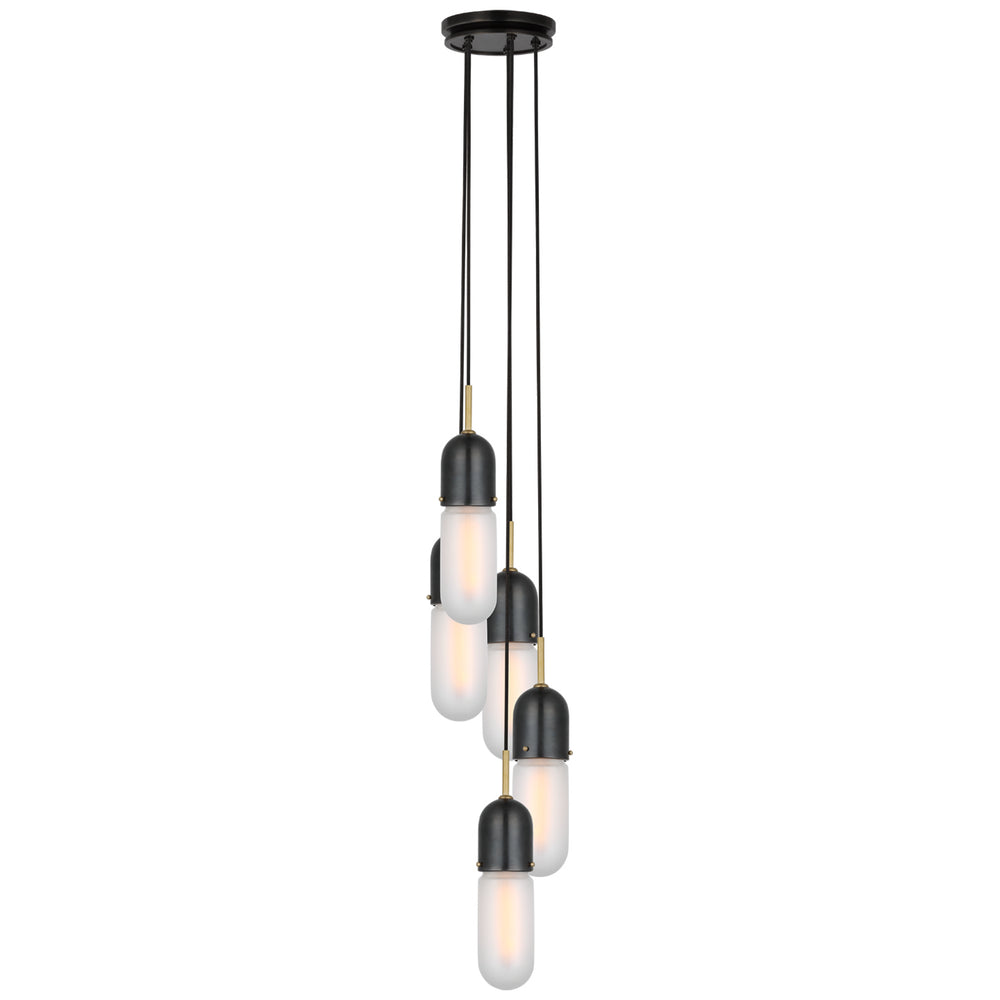 Visual Comfort Signature Canada - LED Pendant - Junio - Bronze and Brass- Union Lighting Luminaires Decor