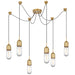 Visual Comfort Signature Canada - LED Pendant - Junio - Hand-Rubbed Antique Brass- Union Lighting Luminaires Decor