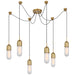 Visual Comfort Signature Canada - LED Pendant - Junio - Hand-Rubbed Antique Brass- Union Lighting Luminaires Decor