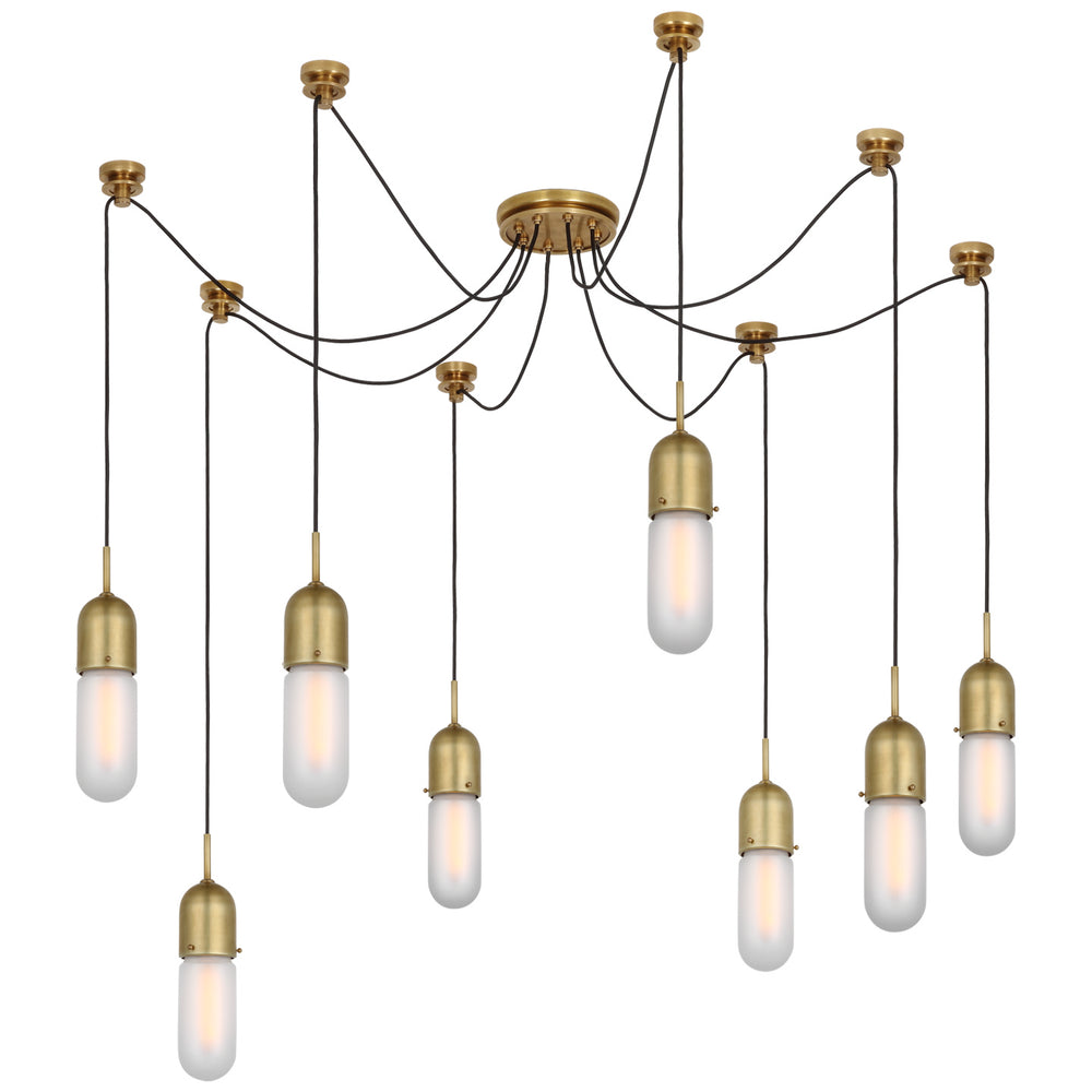 Visual Comfort Signature Canada - LED Pendant - Junio - Hand-Rubbed Antique Brass- Union Lighting Luminaires Decor