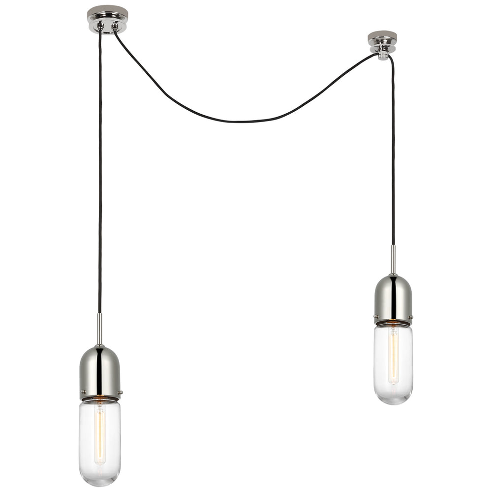 Visual Comfort Signature Canada - LED Pendant - Junio - Polished Nickel- Union Lighting Luminaires Decor