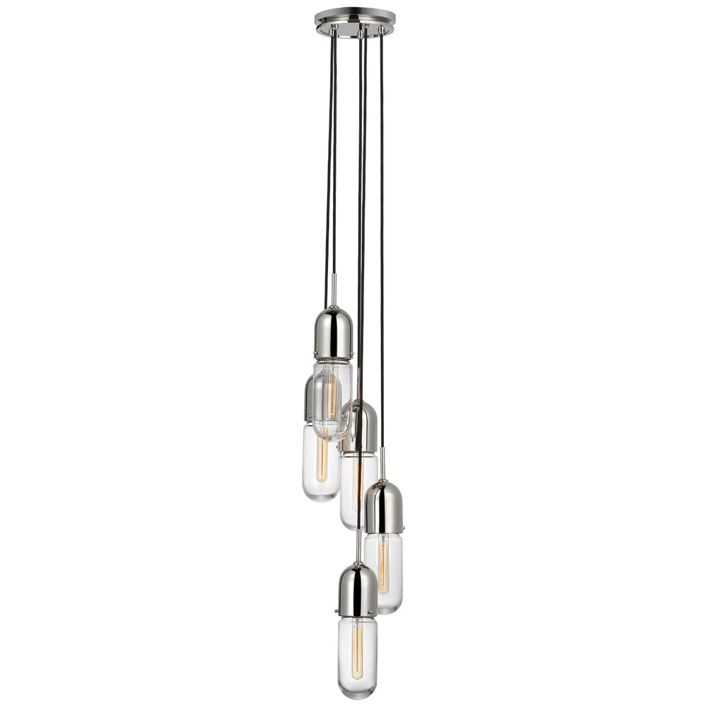 Visual Comfort Signature Canada - LED Pendant - Junio - Polished Nickel- Union Lighting Luminaires Decor
