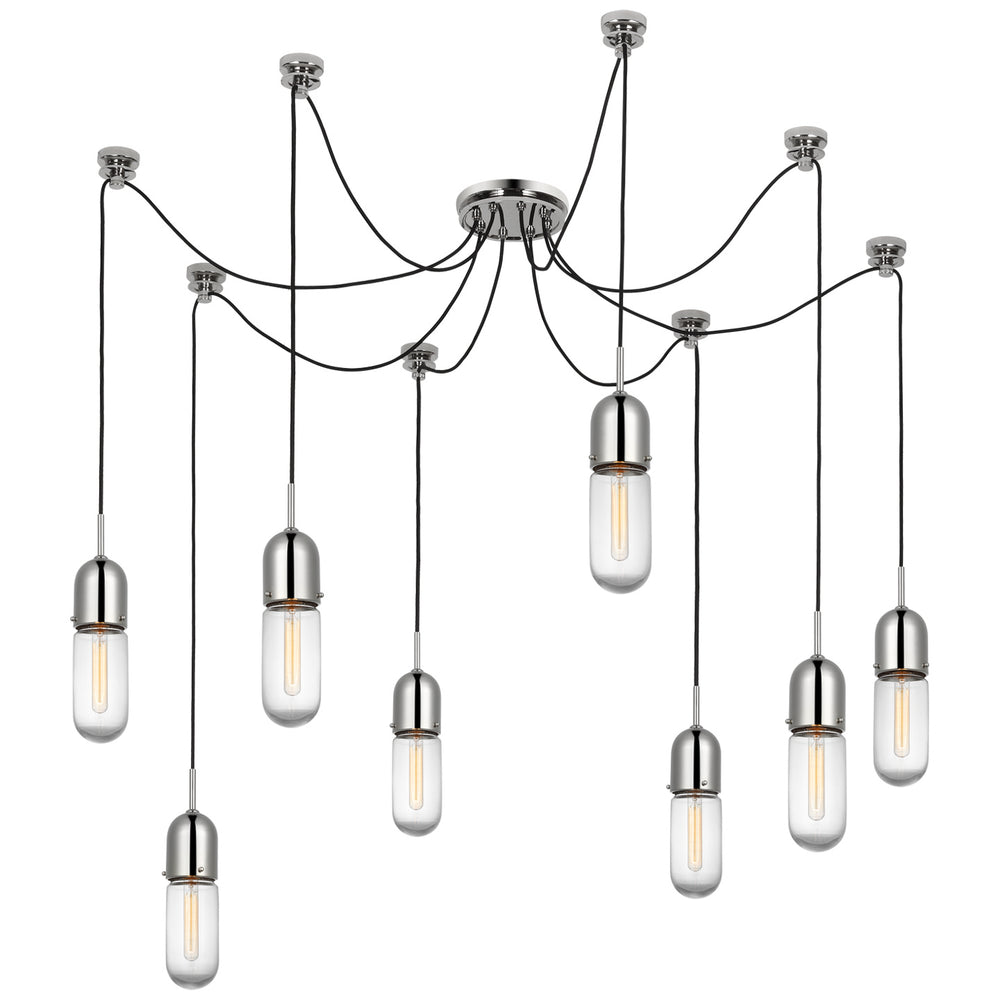 Visual Comfort Signature Canada - LED Pendant - Junio - Polished Nickel- Union Lighting Luminaires Decor