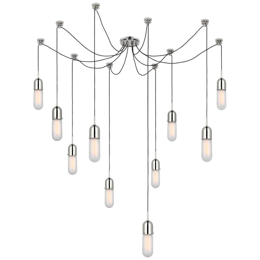 Visual Comfort Signature Canada - LED Pendant - Junio - Polished Nickel- Union Lighting Luminaires Decor