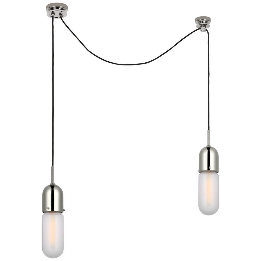 Visual Comfort Signature Canada - LED Pendant - Junio - Polished Nickel- Union Lighting Luminaires Decor