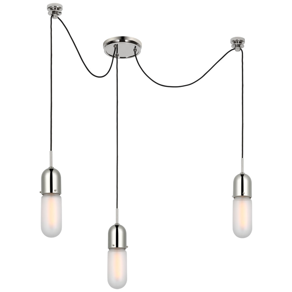 Visual Comfort Signature Canada - LED Pendant - Junio - Polished Nickel- Union Lighting Luminaires Decor