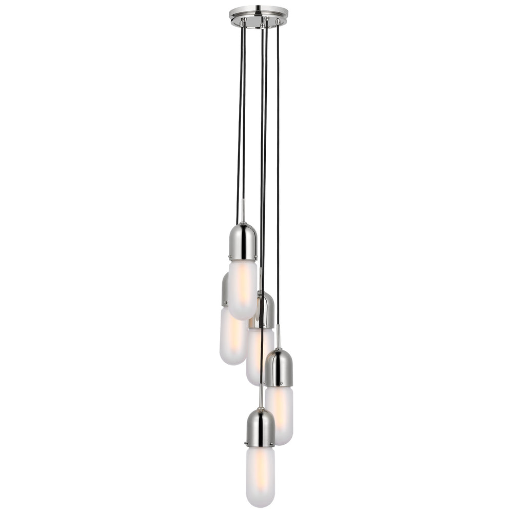 Visual Comfort Signature Canada - LED Pendant - Junio - Polished Nickel- Union Lighting Luminaires Decor