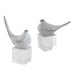 Uttermost - Sculptures, S/2 - Better Together - Textured Silver- Union Lighting Luminaires Decor
