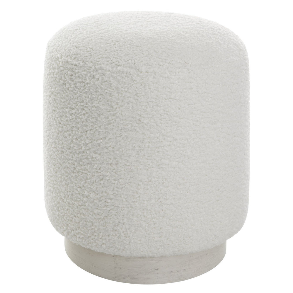 Uttermost - Ottoman - Avila - White- Union Lighting Luminaires Decor