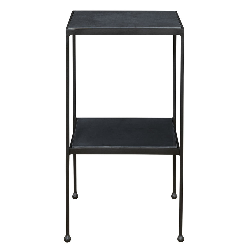 Uttermost - Accent Table - Sherwood - Matte Black- Union Lighting Luminaires Decor