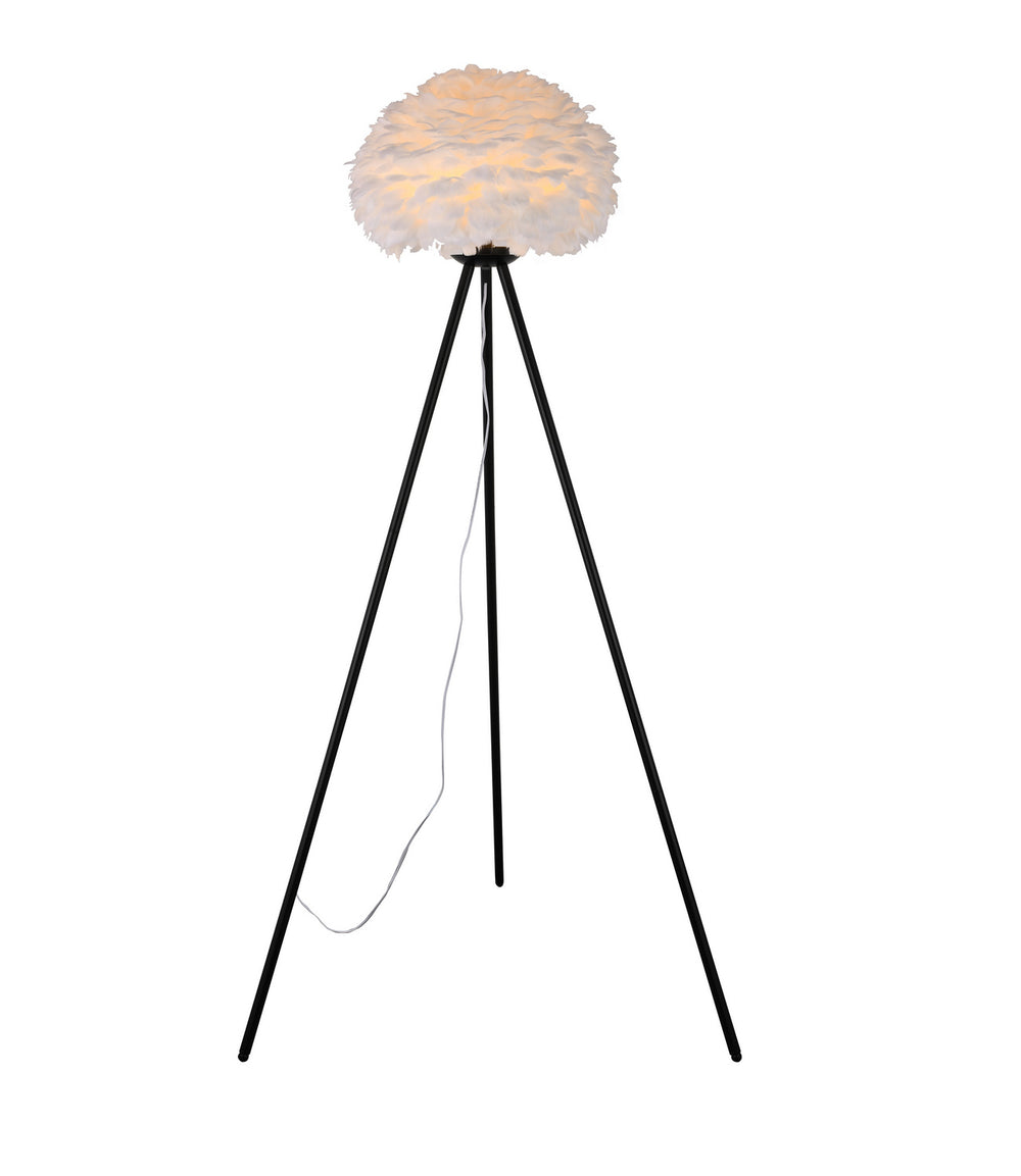 Bethel International Canada - One Light Floor Lamp - Black- Union Lighting Luminaires Decor