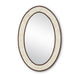 Currey and Company - Mirror - Andar Oval Mirror - Natural/Dark Walnut/Mirror- Union Lighting Luminaires Decor