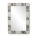 Currey and Company - Mirror - Elena Collection - White/Brown/Mirror- Union Lighting Luminaires Decor