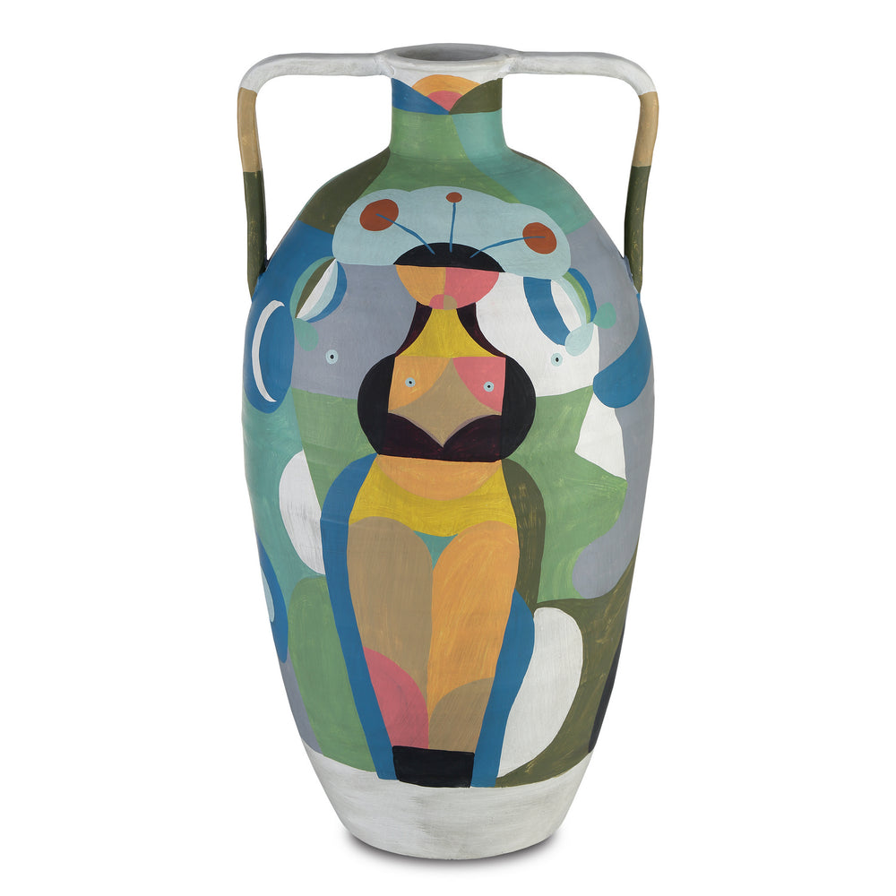 Currey and Company - Vase - Amphora Collection - Multicolor- Union Lighting Luminaires Decor