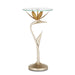 Currey and Company - Accent Table - Paradiso Collection - Contemporary Silver Leaf/Contemporary Gold Leaf- Union Lighting Luminaires Decor