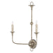 Currey and Company - Two Light Wall Sconce - Nottaway Collection - Pyrite Bronze- Union Lighting Luminaires Decor