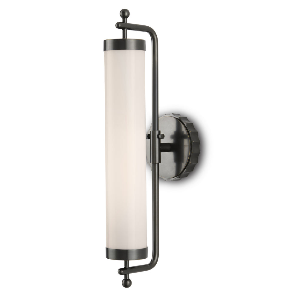 Currey and Company - One Light Wall Sconce - Latimer Collection - Oil Rubbed Bronze- Union Lighting Luminaires Decor