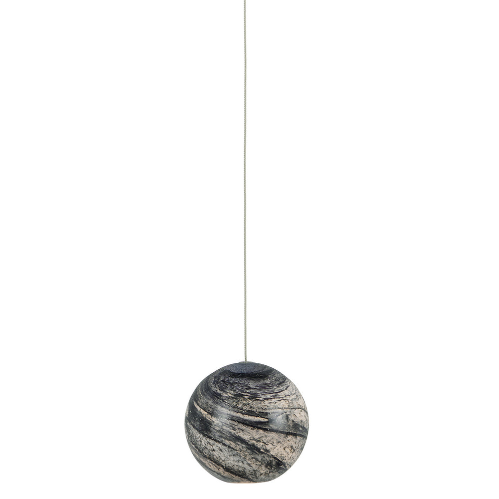 Currey and Company - One Light Pendant - Palatino Collection - Earth with Speckles- Union Lighting Luminaires Decor