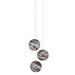 Currey and Company - Three Light Pendant - Palatino Collection - Earth with Speckles- Union Lighting Luminaires Decor