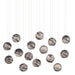 Currey and Company - 15 Light Pendant - Palatino Collection - Earth with Speckles- Union Lighting Luminaires Decor