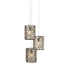 Currey and Company - Three Light Pendant - Regatta Collection - Cupertino- Union Lighting Luminaires Decor