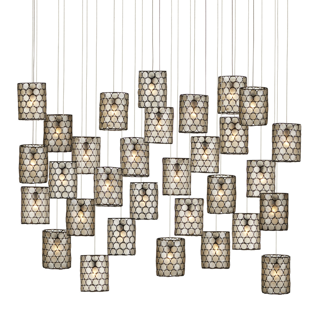 Currey and Company - 30 Light Pendant - Regatta Collection - Cupertino- Union Lighting Luminaires Decor