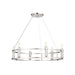 Kichler Canada - Six Light Chandelier - Rosalind - Polished Nickel- Union Lighting Luminaires Decor