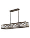 Fredrick Ramond Canada - LED Linear Chandelier - Jolie - Black Oxide- Union Lighting Luminaires Decor
