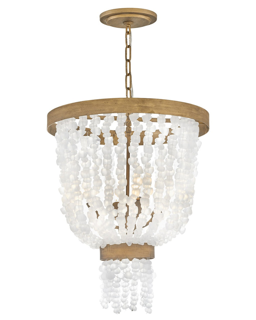 Fredrick Ramond Canada - LED Pendant - Dune - Burnished Gold- Union Lighting Luminaires Decor